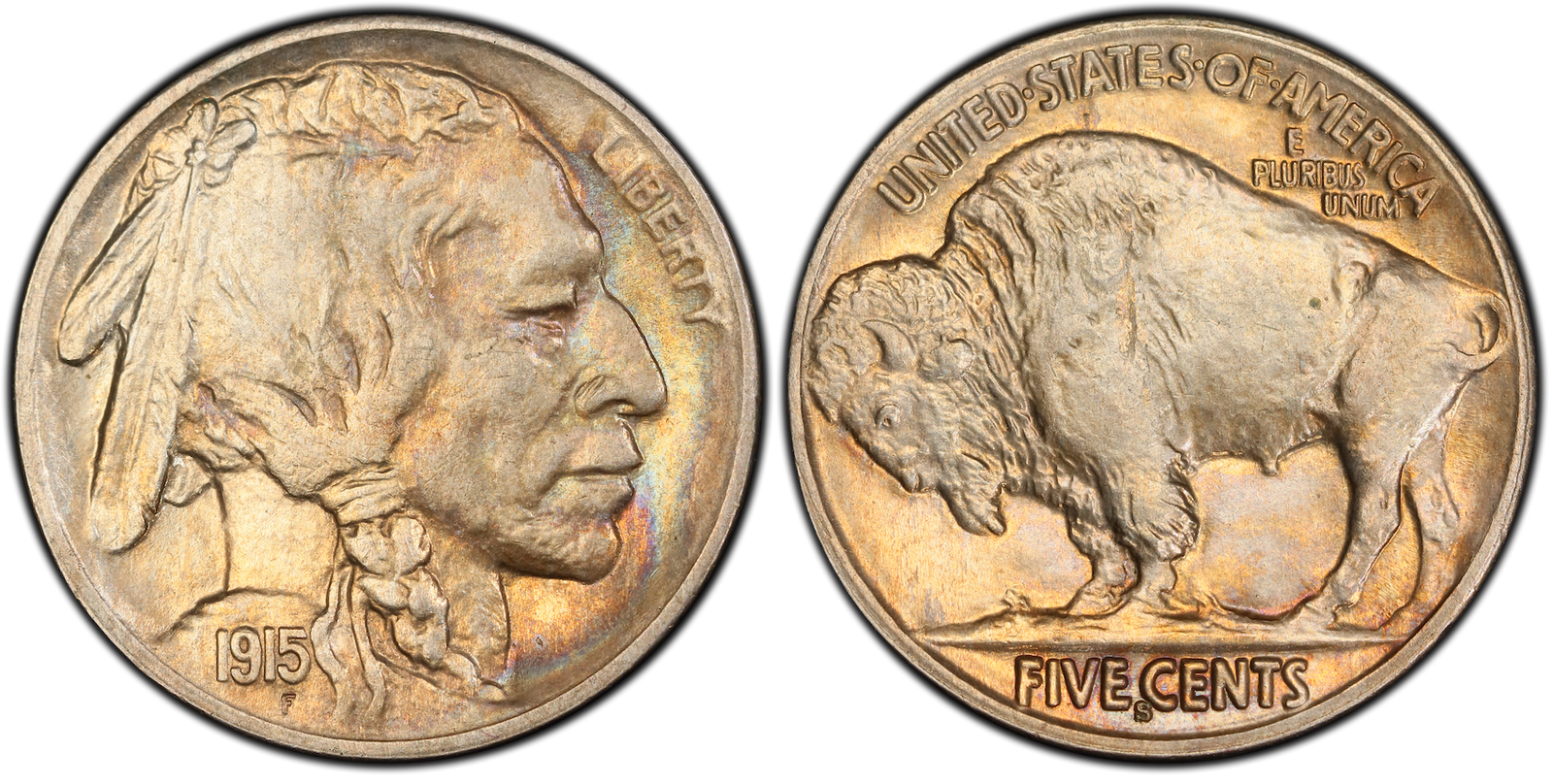 AU-58 Buffalo Nickel