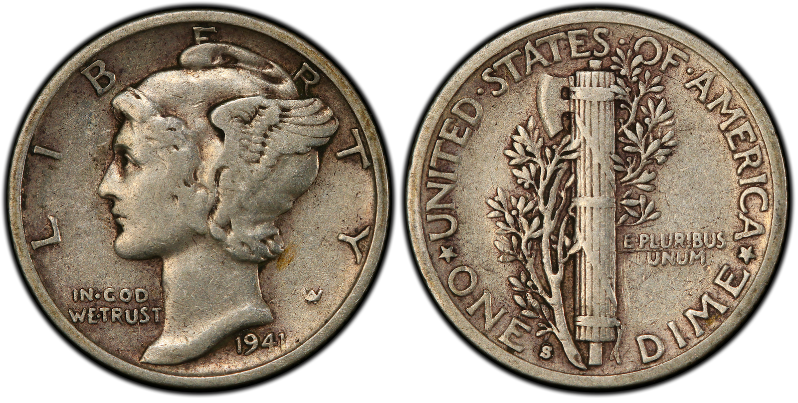 VF-30 Mercury Dime