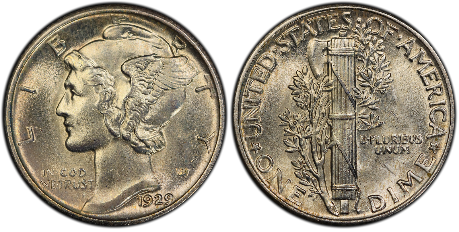 MS-63 Mercury Dime