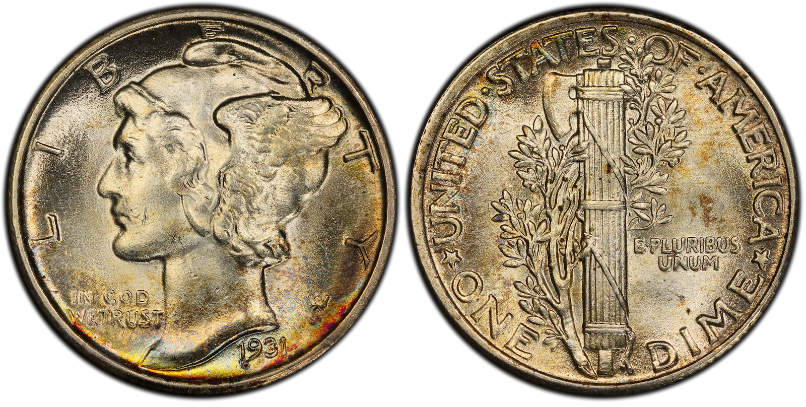 MS-64 Mercury Dime