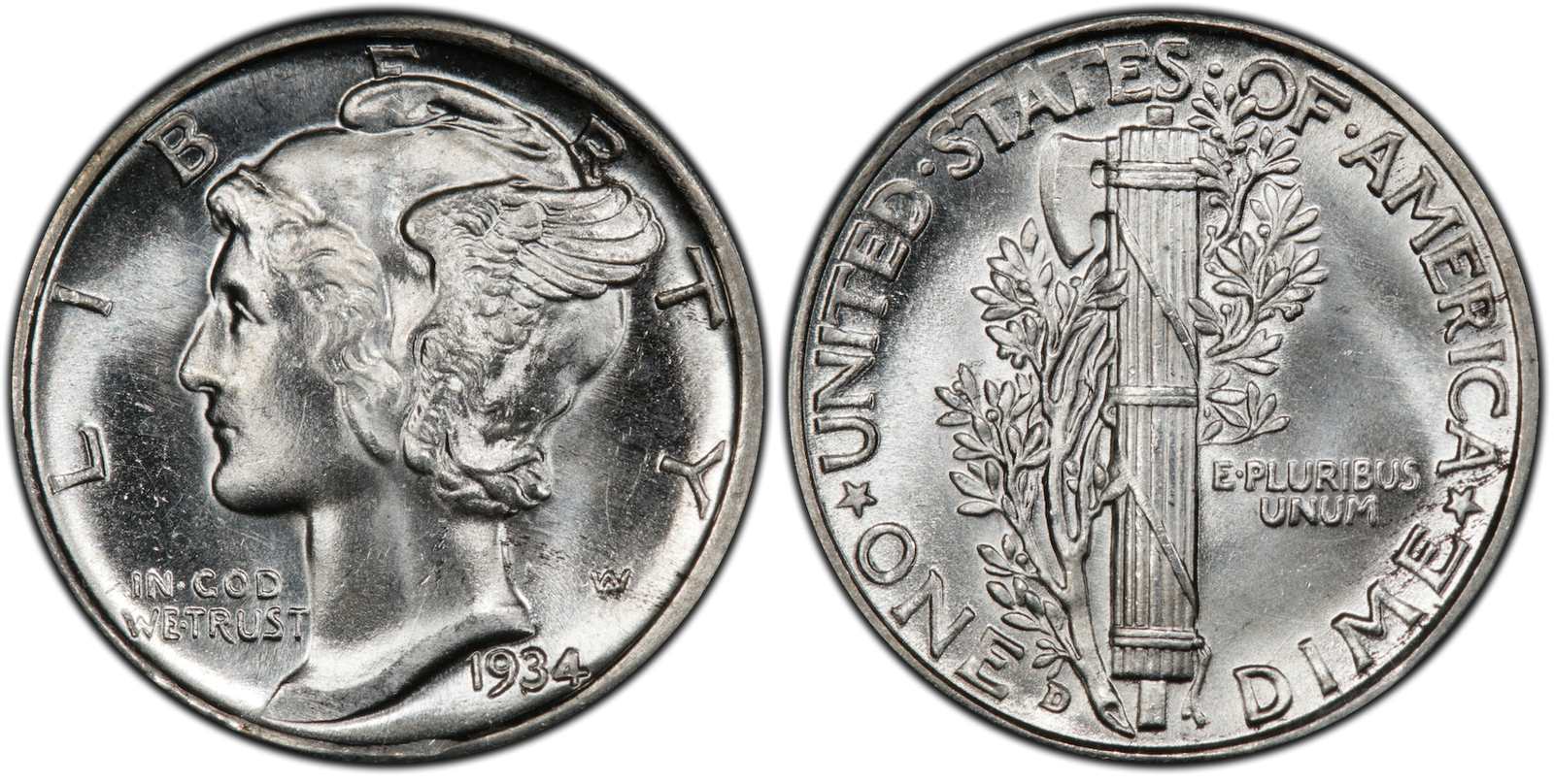 MS-65 Mercury Dime