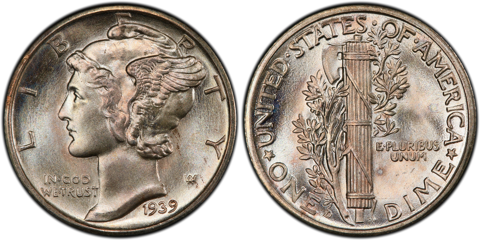 MS-67 Mercury Dime